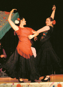 La Fibi Flamenco dance instructor